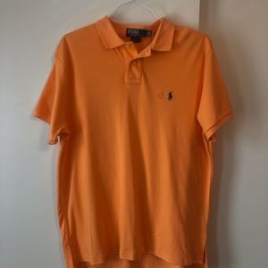 Ralph Lauren Custom Fit Orange Polo NWT